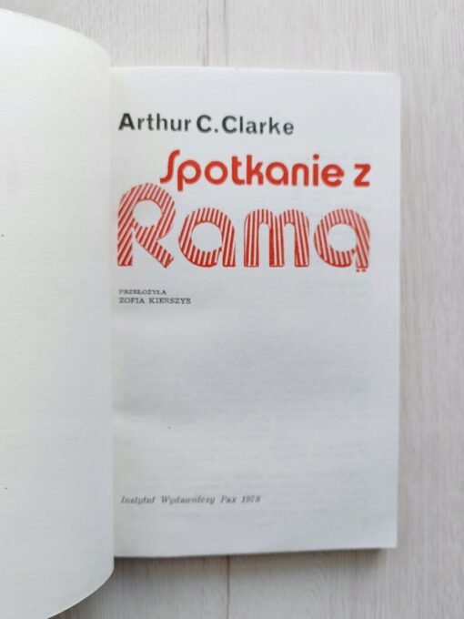 Spotkanie z Ramą Clarke Wydanie 1 BDB- - obrazek 7
