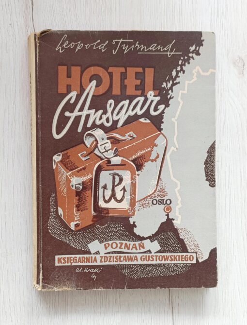 Hotel Ansgar Leopold Tyrmand 1947 Kolekcjonerskie! - obrazek 7