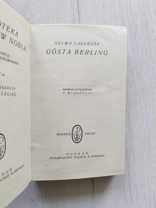 Gosta Berling Lagerlof ok 1930 - obrazek 8