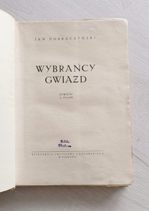 Wybrańcy gwiazd Dobraczyński 1949 - obrazek 4
