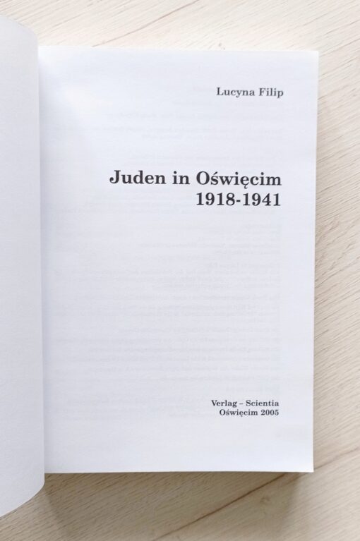 Juden in Oświęcim 1918-1941 Lucyna Filip - obrazek 3