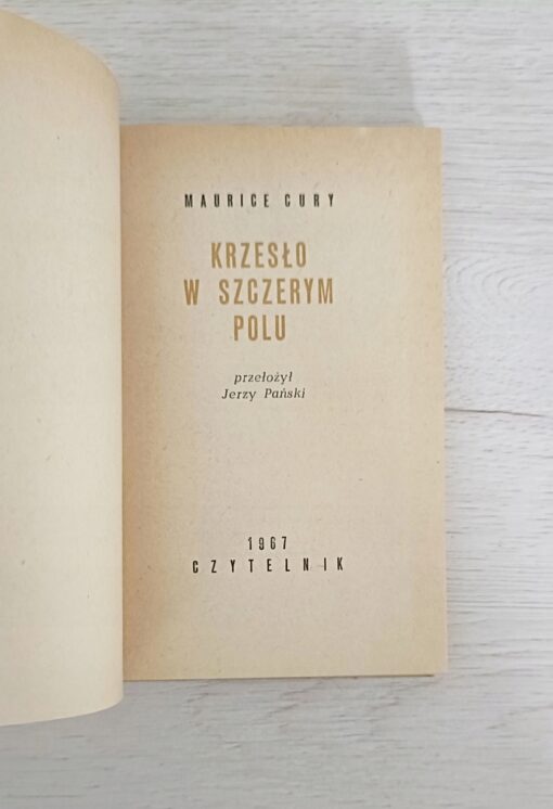 Krzesło w szczerym polu 1967 - obrazek 5