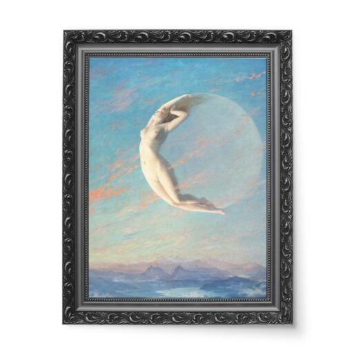 Albert Aublet Selene 50x70 wydruk na płótnie CANVAS