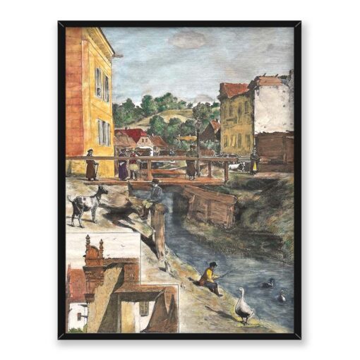 Aleksander Gierymski Kazimierz Dolny 30x40