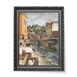 Aleksander Gierymski Kazimierz Dolny 50x70 wydruk na płótnie CANVAS