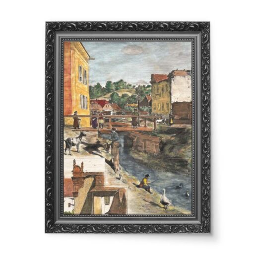 Aleksander Gierymski Kazimierz Dolny 50x70 wydruk na płótnie CANVAS