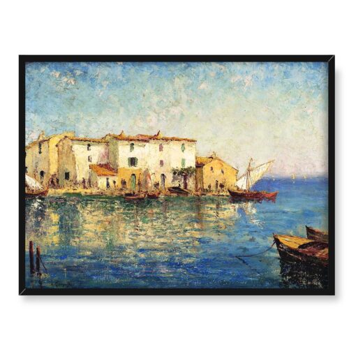 Aleksander Gierymski Wenecja 40x30 w RAMIE