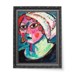 Alexei von Jawlensky Biały turban 50x70 wydruk na płótnie CANVAS