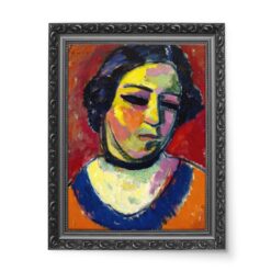 Alexei von Jawlensky Portret kobiety 50x70 wydruk na płótnie CANVAS