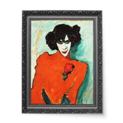Alexei von Jawlensky Portret tancerza Aleksandra Sacharowa 50x70 wydruk na płótnie CANVAS