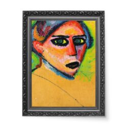 Alexei von Jawlensky Twarz kobiety 50x70 wydruk na płótnie CANVAS