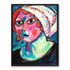 Alexej von Javlensky Biały turban 30×40