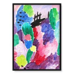 Alexej von Javlensky Czerwona ścieżka St Prex 50×70