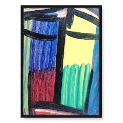 Alexej von Javlensky Duża medytacja Jan Chrzciciel 50×70