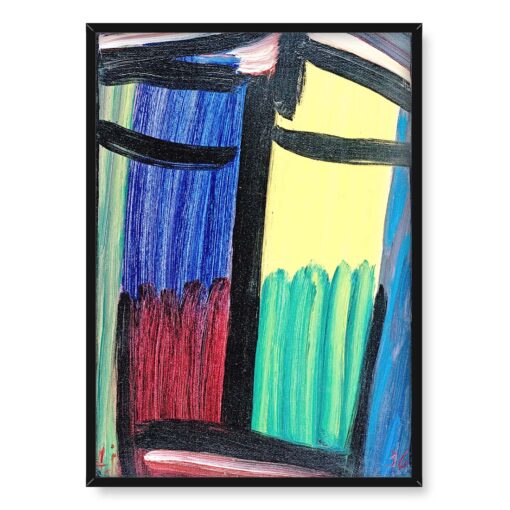 Alexej von Javlensky Duża medytacja Jan Chrzciciel 50x70