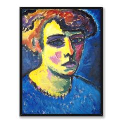 Alexej von Javlensky Głowa kobiety 30×40