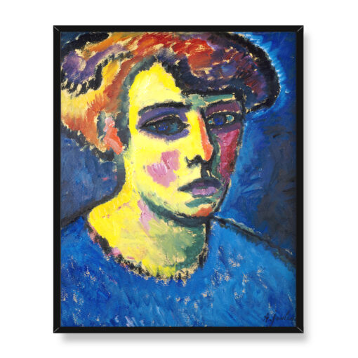 Alexej von Javlensky Głowa kobiety 40x50