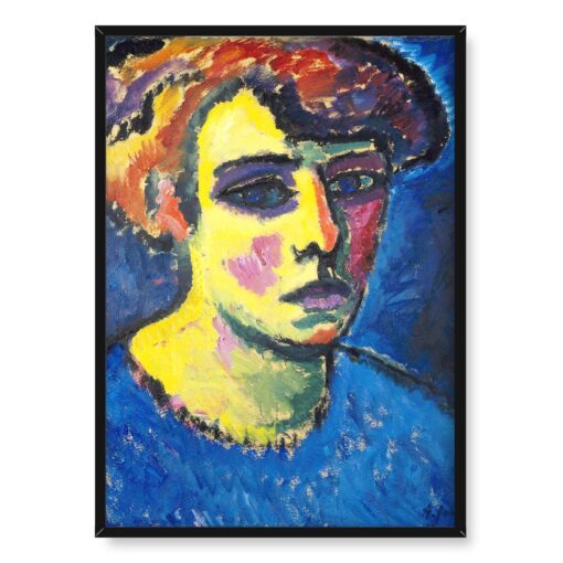 Alexej von Javlensky Głowa kobiety 50x70