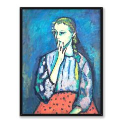 Alexej von Javlensky Portret dziewczyny 30×40