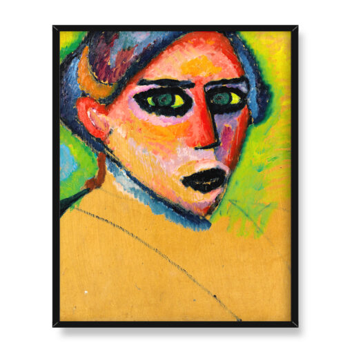 Alexej von Javlensky Twarz kobiety 40x50 w RAMIE