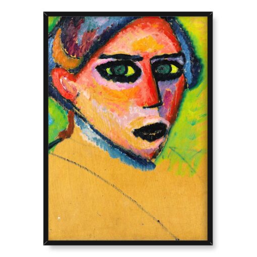 Alexej von Javlensky Twarz kobiety 50x70