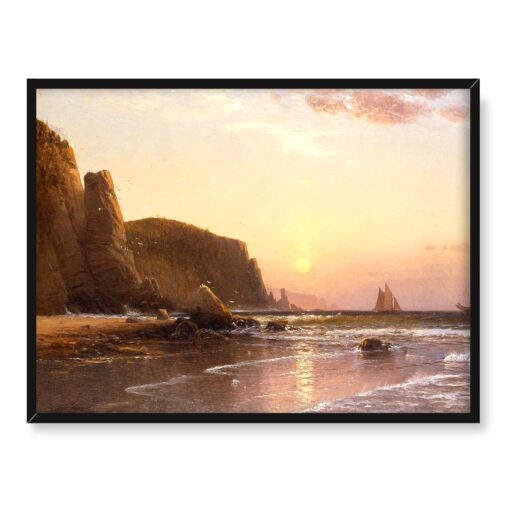 Alfred Thompson Bricher Poranek w Grand Manan 40x30
