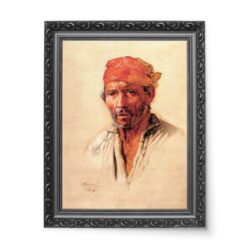 Almeida Junior Głowa 50×70 wydruk na płótnie CANVAS