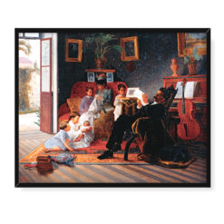 Almeida Junior Scena rodzinna 50x40