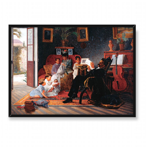 Almeida Junior Scena rodzinna 70x50