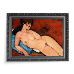 Amedeo Modigliani Akt 4 Nude on a Blue Cushion 70x50 wydruk na płótnie CANVAS