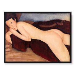 Amedeo Modigliani Akt Reclining Nude from the Back 40x30