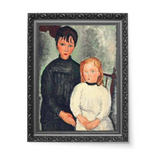 Amedeo Modigliani Dwie dziewczynki 50x70 wydruk na płótnie CANVAS