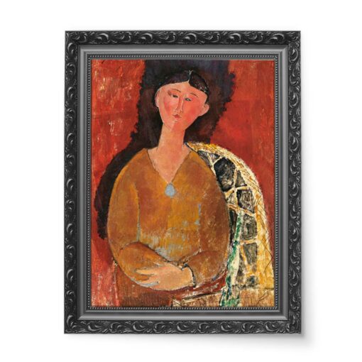 Amedeo Modigliani Portret eatrice Hastings 50x70 wydruk na płótnie CANVAS