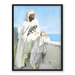 Anders Zorn Algierczycy spoglądający na zatokę 30x40