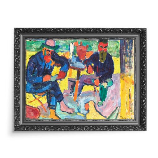 Andre Derain Henri Matisse i Etienne Terrus 70x50 wydruk na płótnie CANVAS