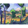 Andre Derain Krajobraz z Prowansji Francja — produkt cyfrowy do pobrania