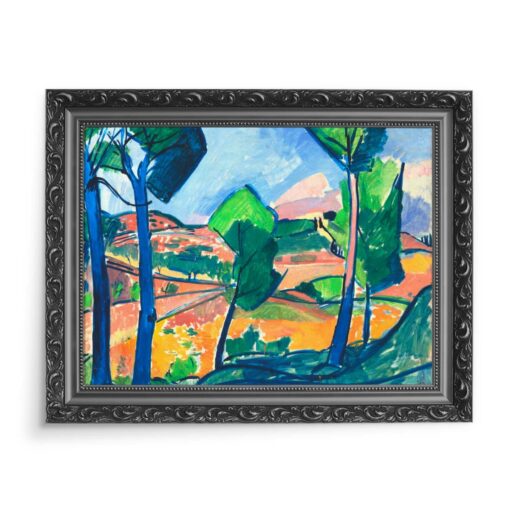 Andre Derain Krajobraz z Prowansji Francja 70x50 wydruk na płótnie CANVAS