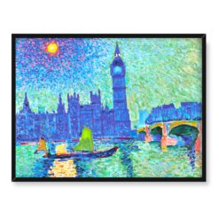 Andre Derain Londyn Tamiza Most Waterloo 40x30 w RAMIE