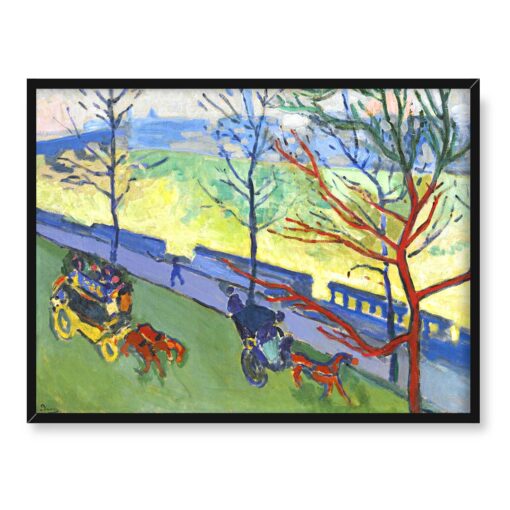 Andre Derain Londyn Tamiza Most Westminsterski 40x30