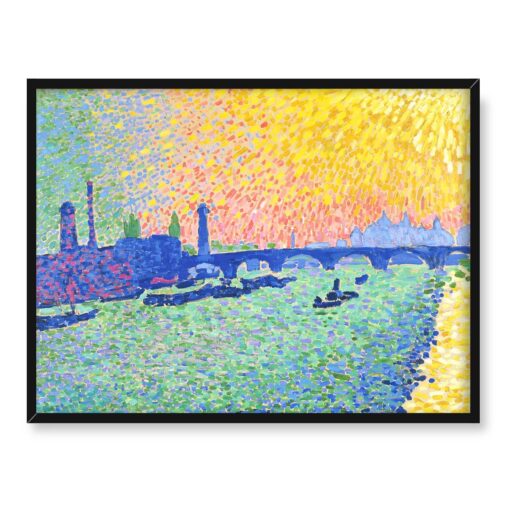Andre Derain Łodzie w L Estaque 40x30 w RAMIE
