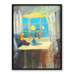 Anna Ancher Michael Ancher czyta gazetę 30x40