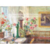 Anna Ancher Narożnik we wnętrzu salonu — produkt cyfrowy do pobrania