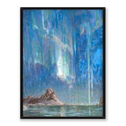 Anna Boberg Northern Lights Zorza polarna 30x40