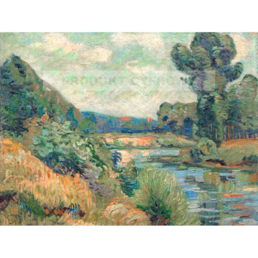 Armand Guillaumin Brzegi Marny w Charenton — produkt cyfrowy do pobrania
