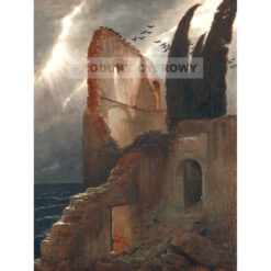 Arnold Bocklin Ruiny nad morzem — produkt cyfrowy do pobrania