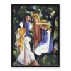 August Macke Cztery dziewczyny 30x40