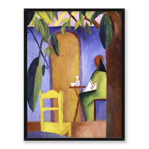 August Macke Turecka kawiarnia 30x40