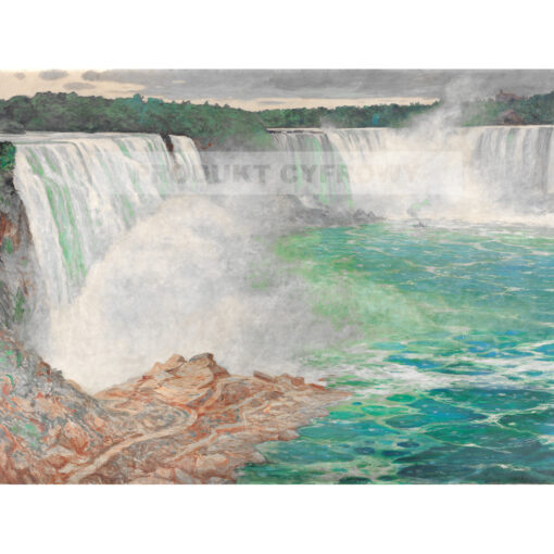 August Satra Wodospad Niagara — produkt cyfrowy do pobrania