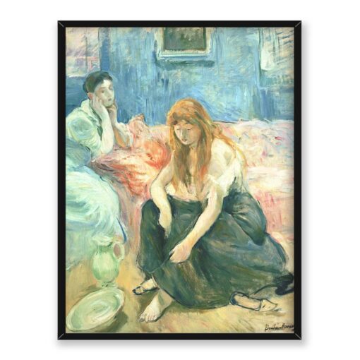 Berthe Morisot Dwie dziewczyny 30x40