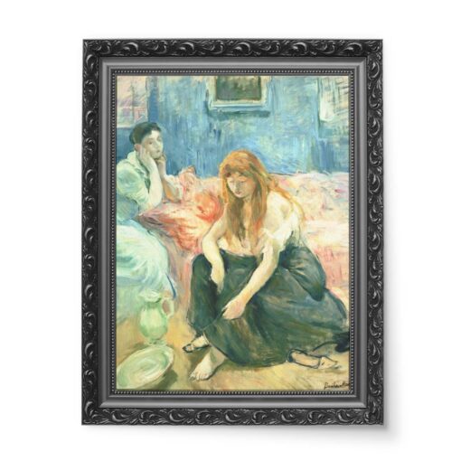 Berthe Morisot Dwie dziewczyny 50x70 wydruk na płótnie CANVAS